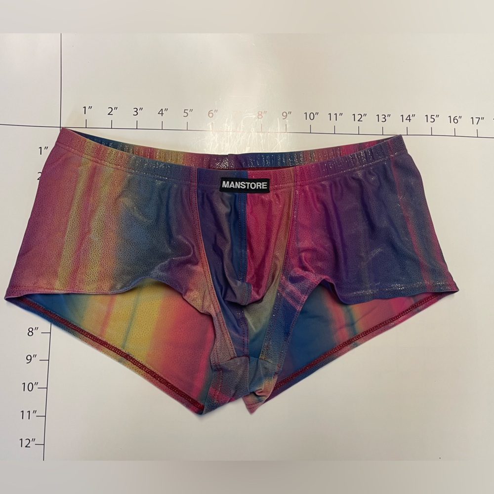 Men’s vintage slinky trunks from Manstore size XL